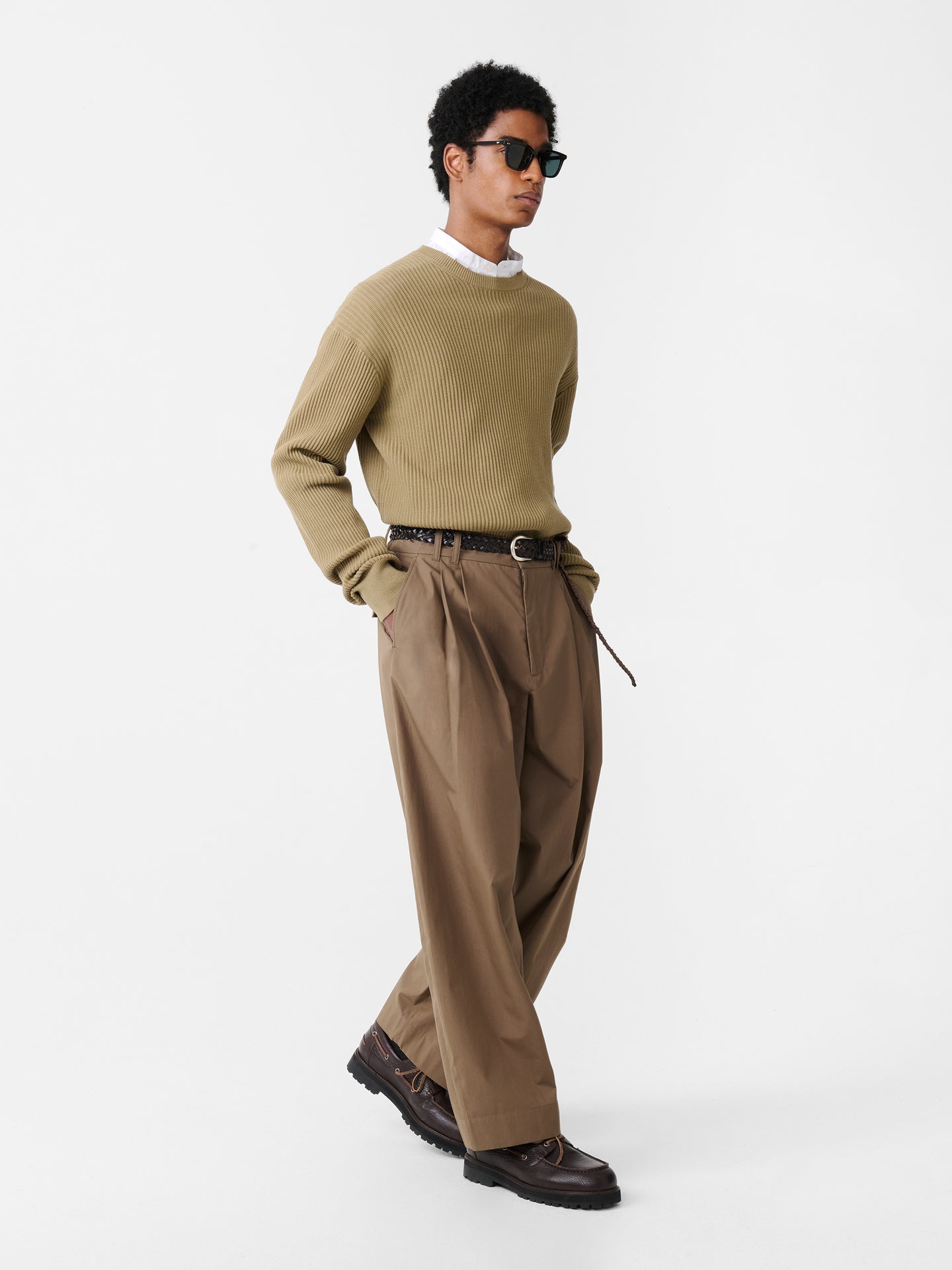 Arda Knit in Military Green