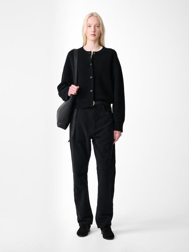 Arvine Cardigan in Black