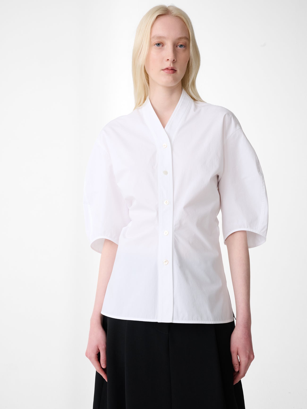 Asti Cotton Top in White