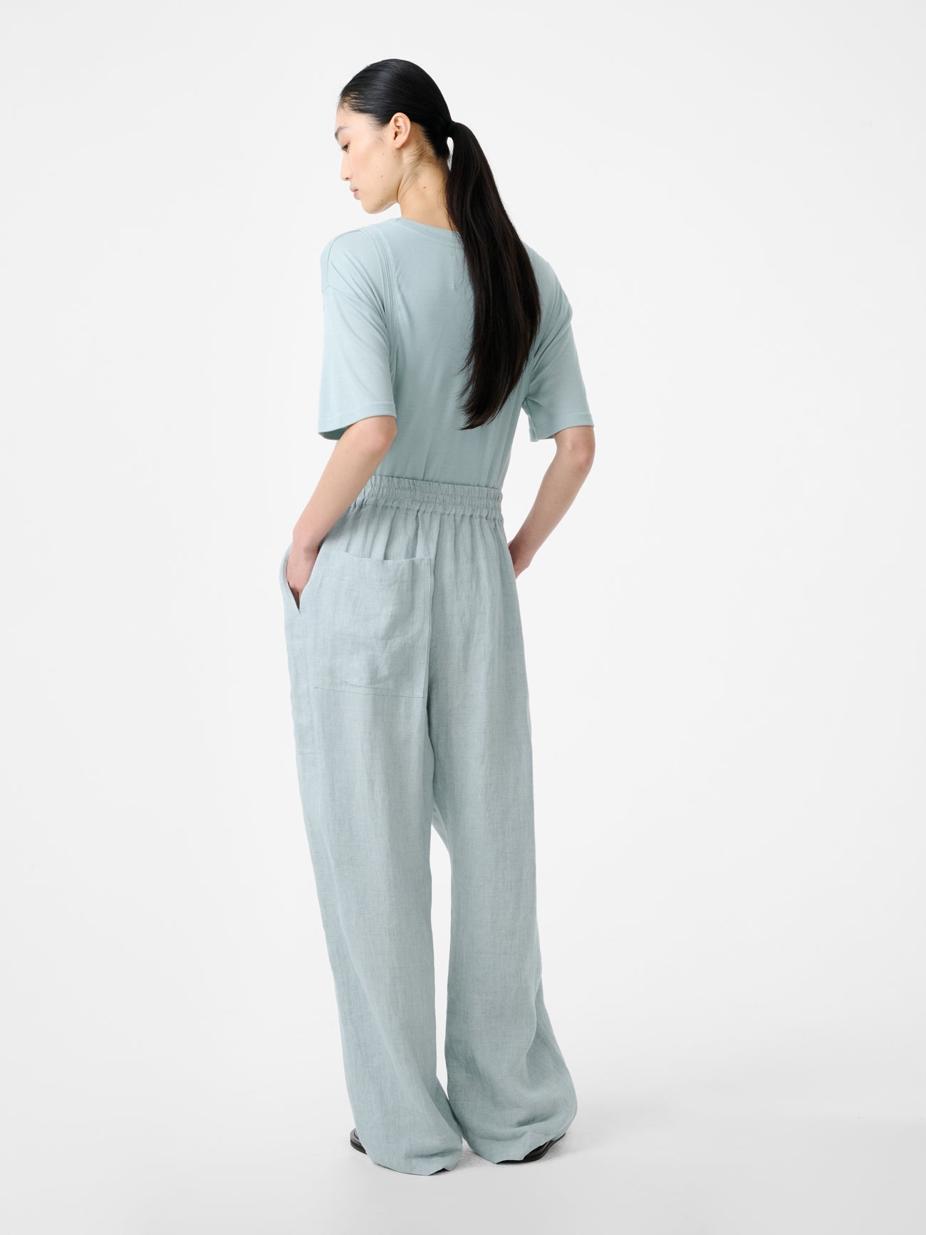 Attis Pant in Spearmint - Studio Nicholson