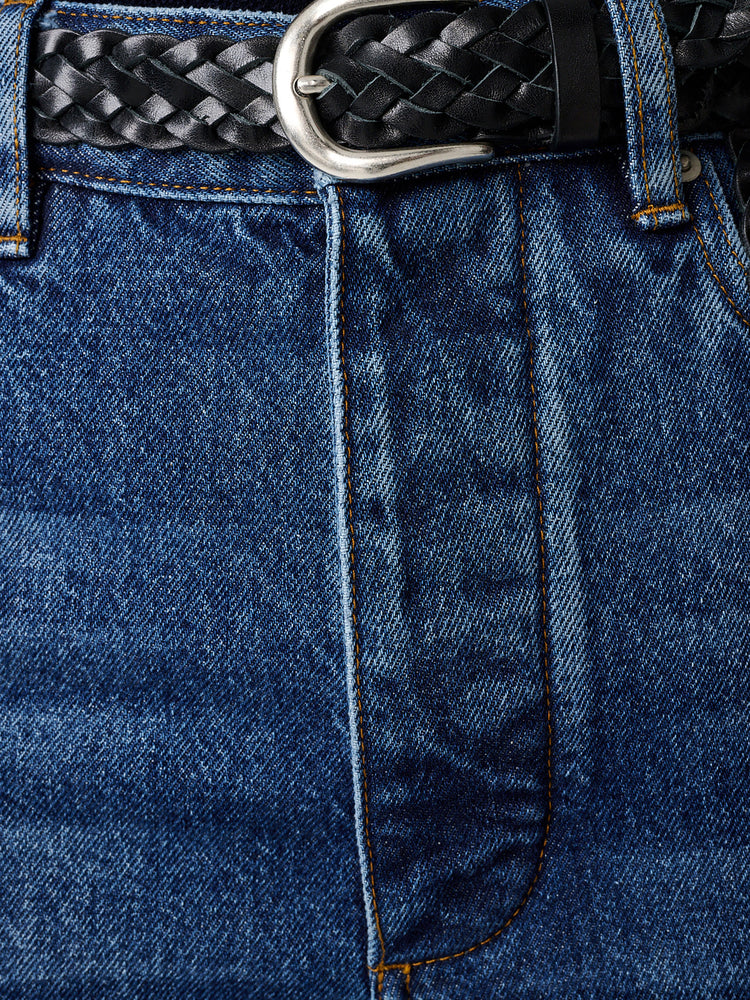 Barra Denim Pant in Worn Wash Indigo