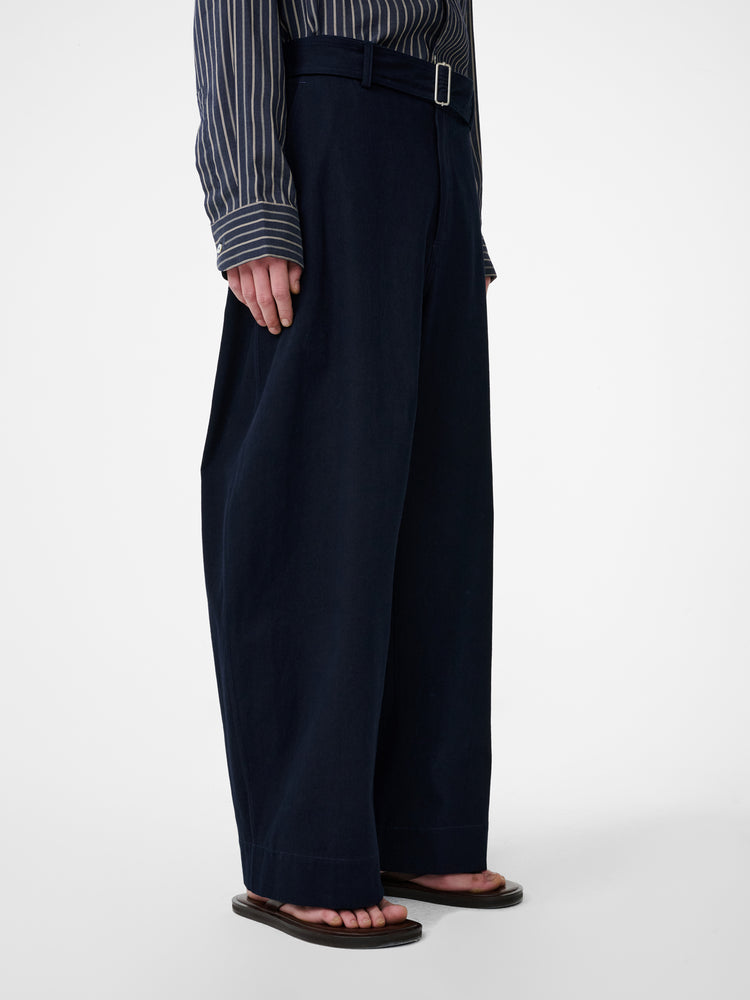 Barr Pant in Indigo