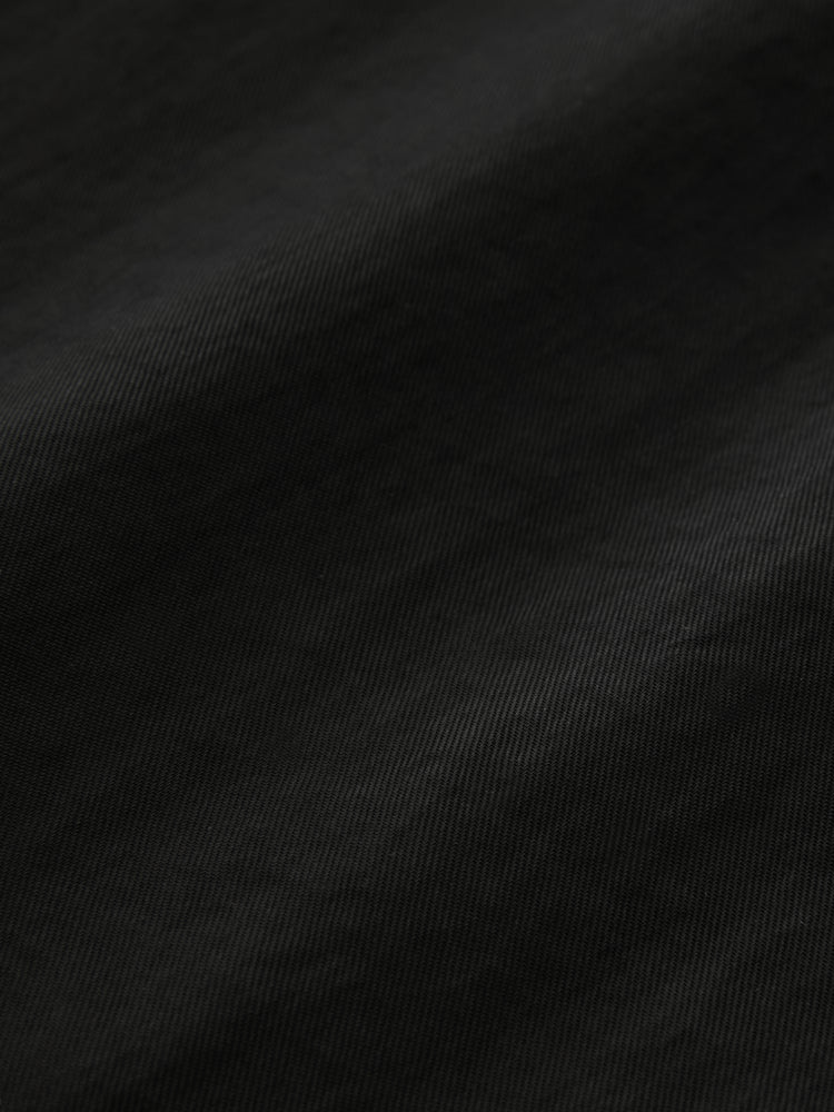 Baye Twill Shirt in Black - Studio Nicholson