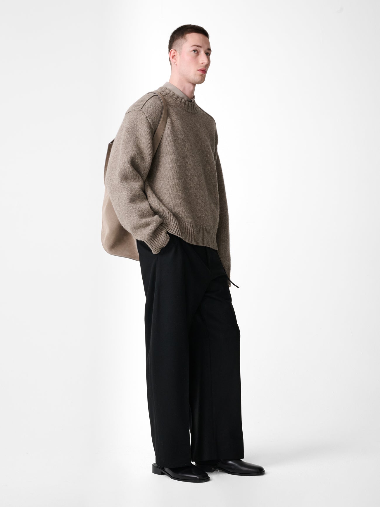 Berez Knit in Natural Marl