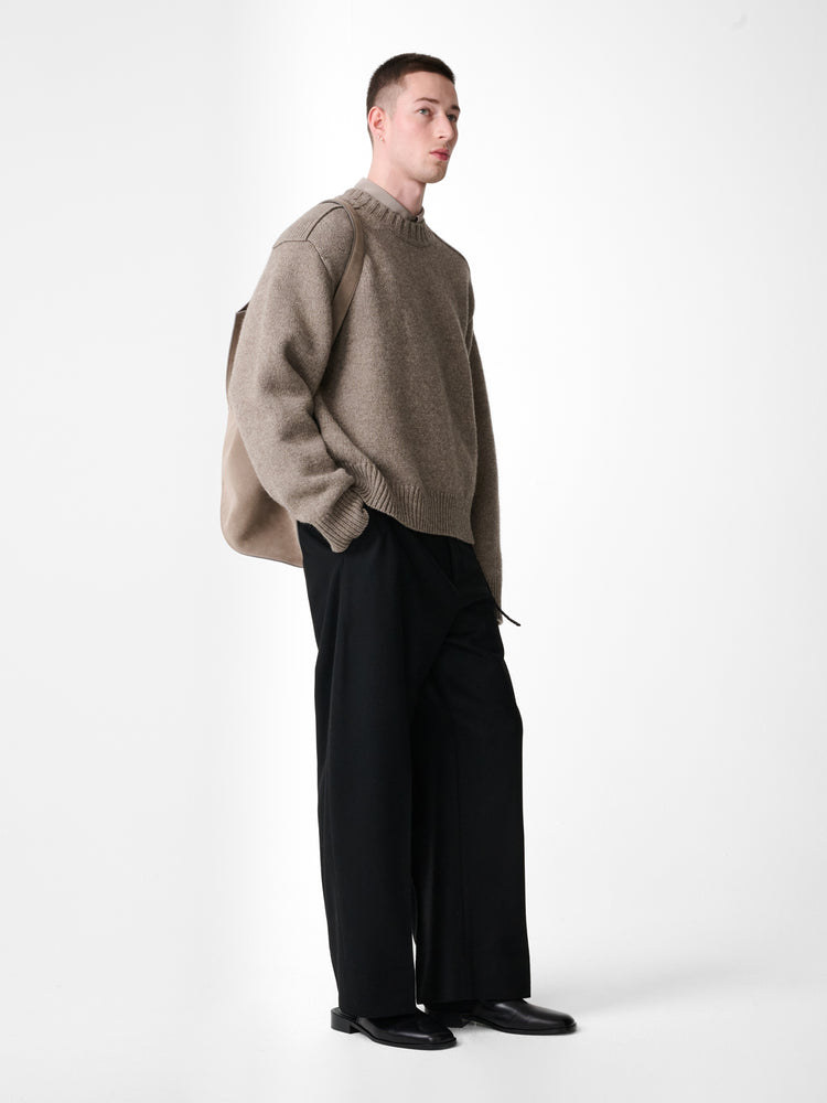 Berez Knit in Natural Marl