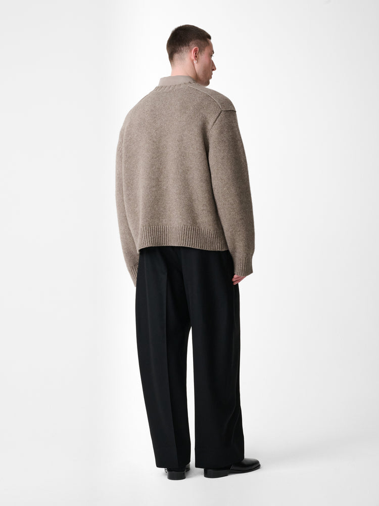 Berez Knit in Natural Marl