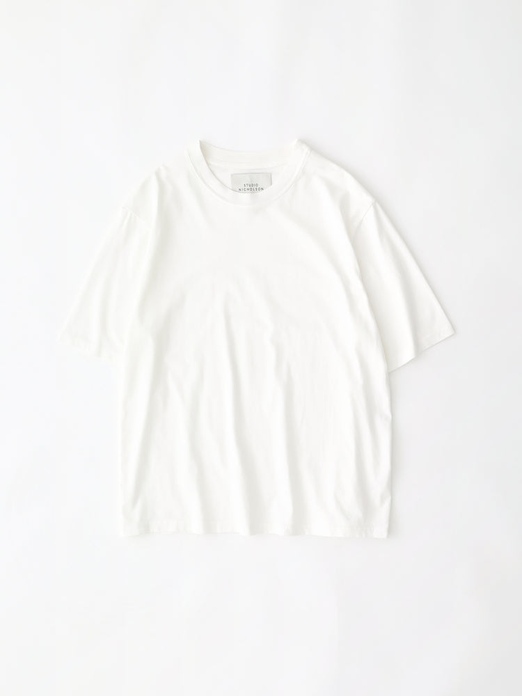 Bric T-Shirt in Optic White– Studio Nicholson