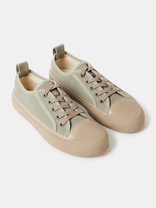 Byrd Canvas Shoe in Khaki– Studio Nicholson