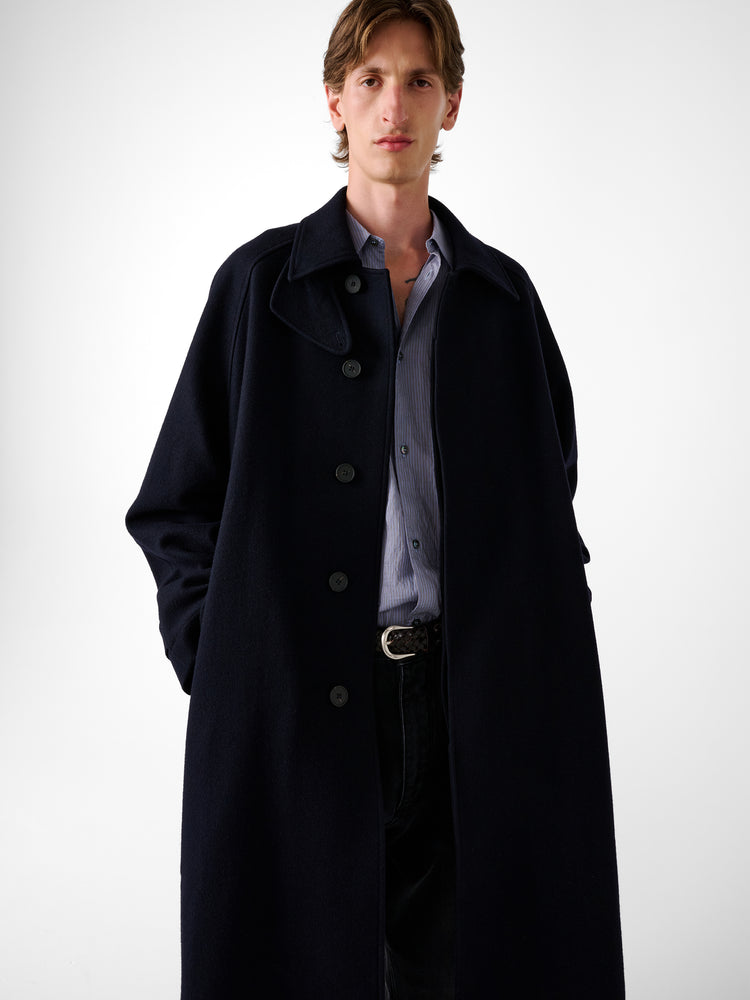 Cabo Coat in Dark Navy