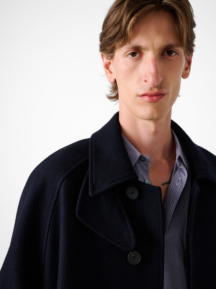 Cabo Coat in Dark Navy