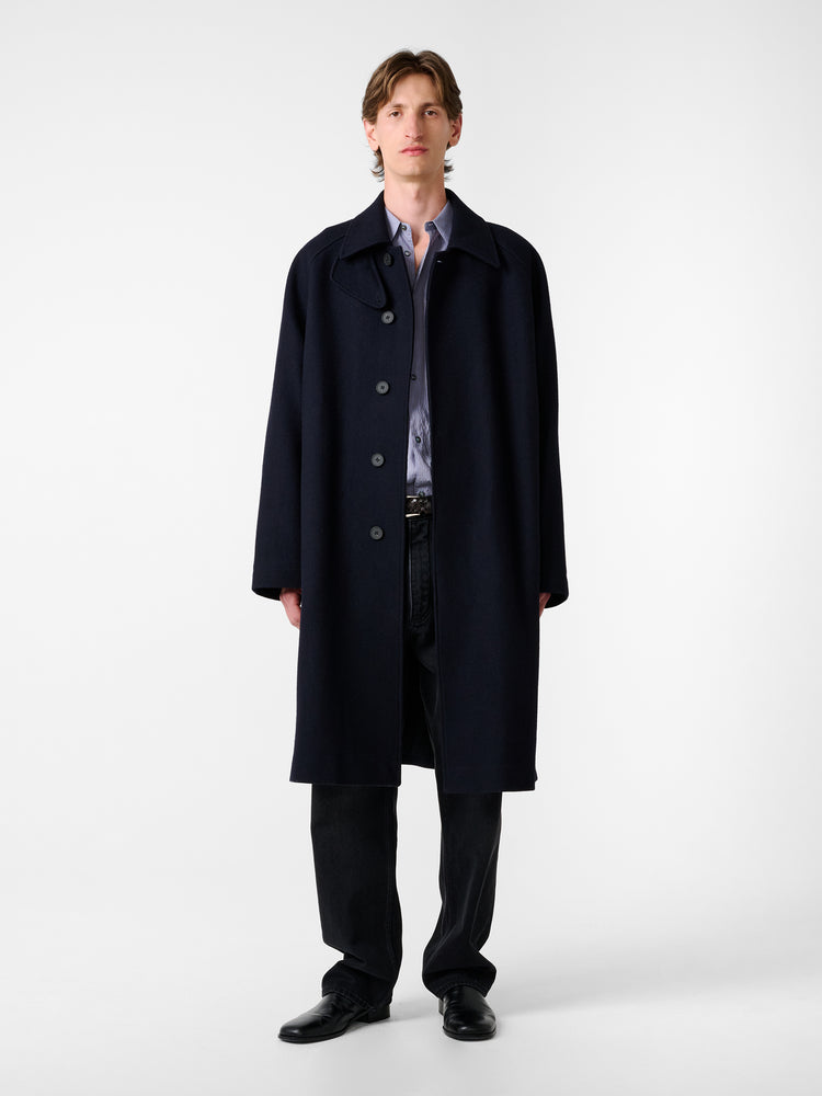 Cabo Coat in Dark Navy