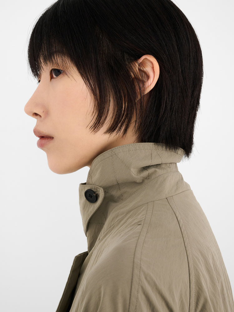 Campion Coat in Mole