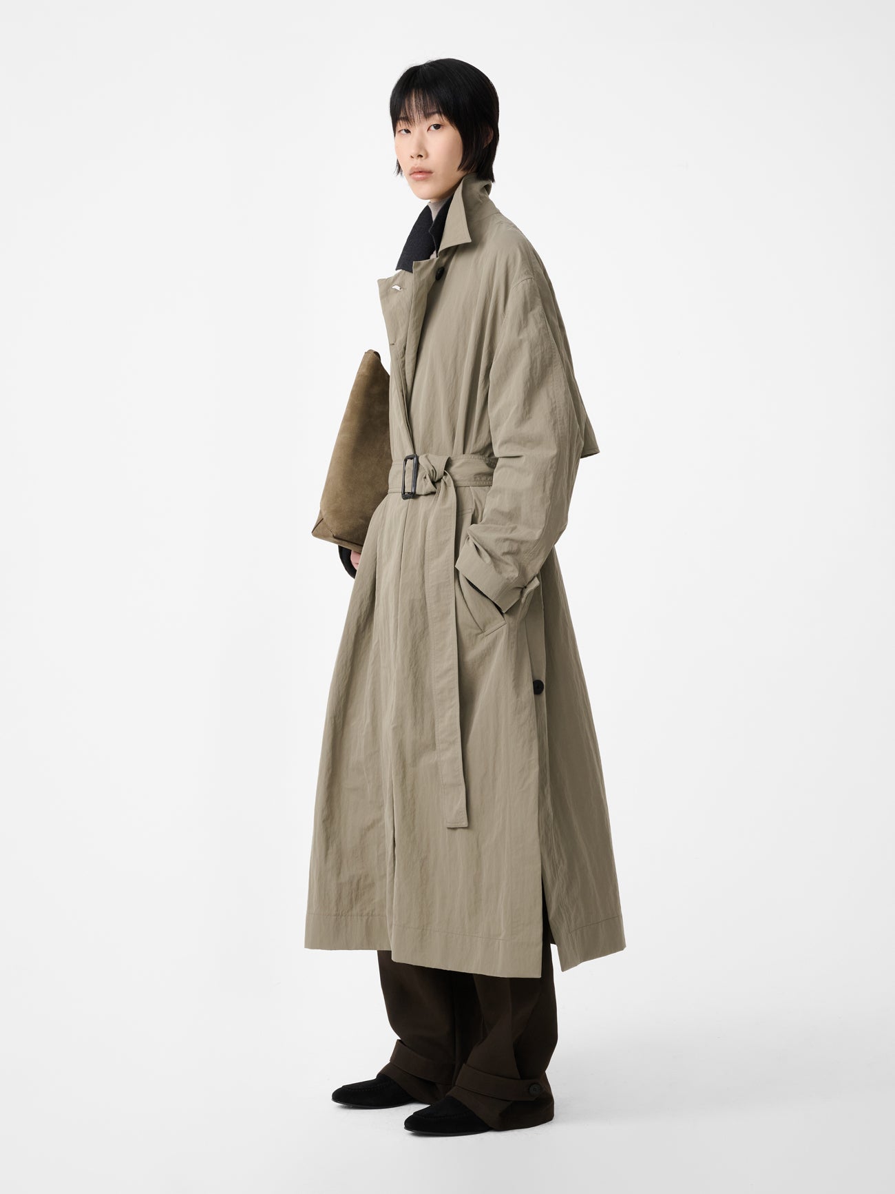 Campion Coat in Mole