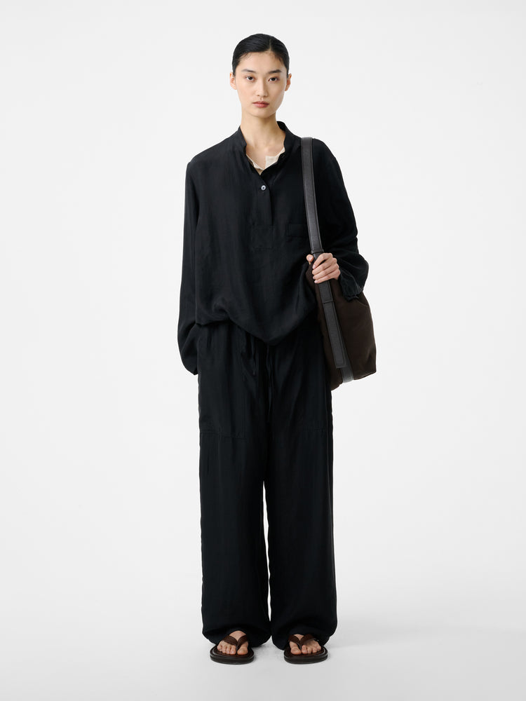 Capel Twill Pant in Black - Studio Nicholson