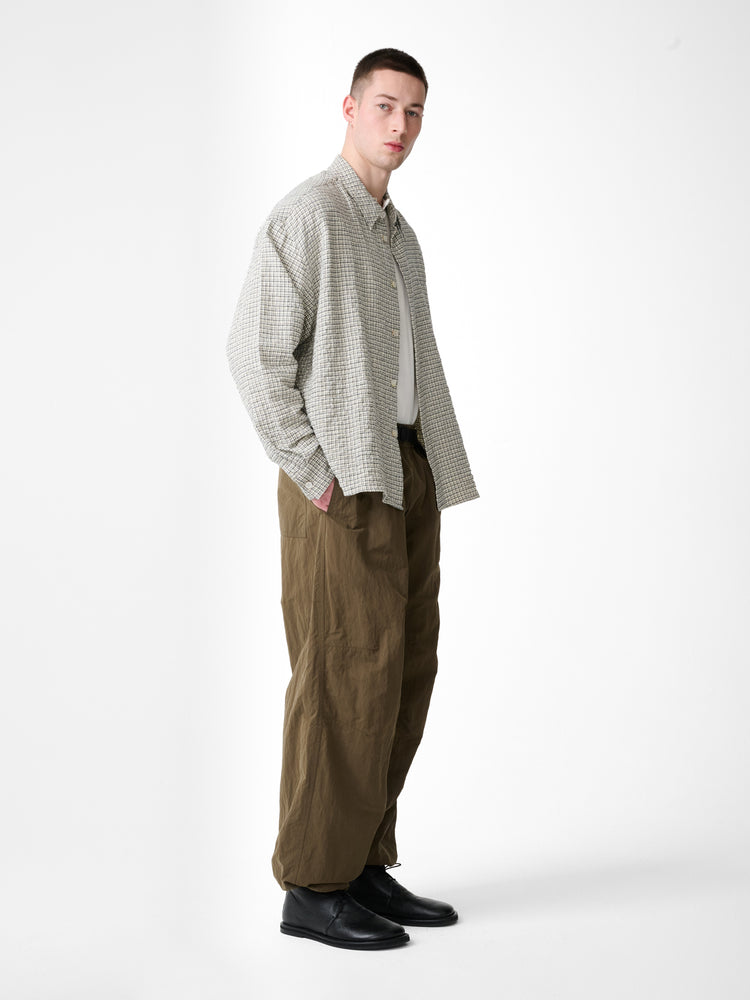 Caro Belted Pant in Olive