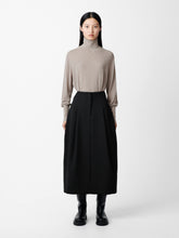 Carson Viscose Skirt in Black - Studio Nicholson