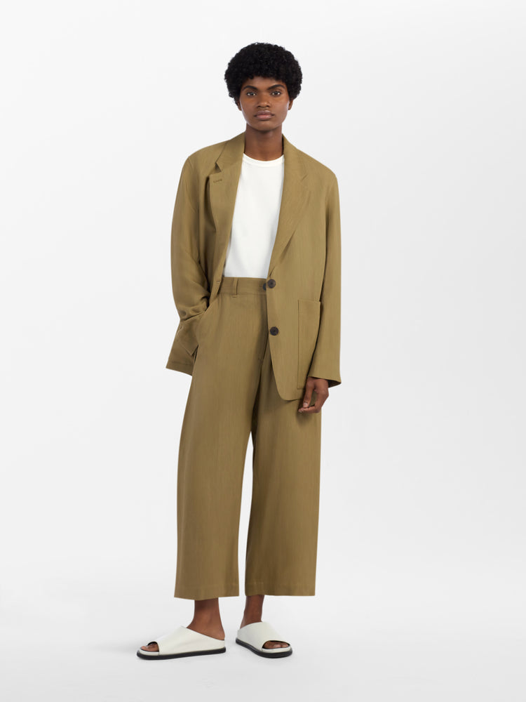 Chalco Viscose Linen Pant in Pampas