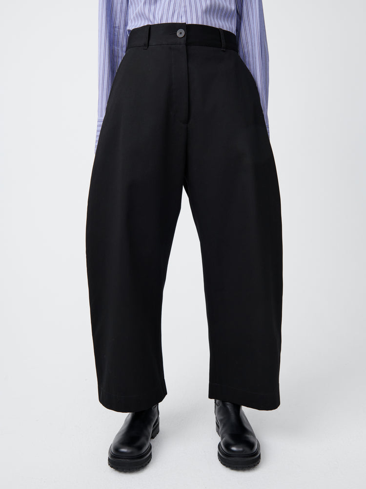 Chalco Twill Pant in Black