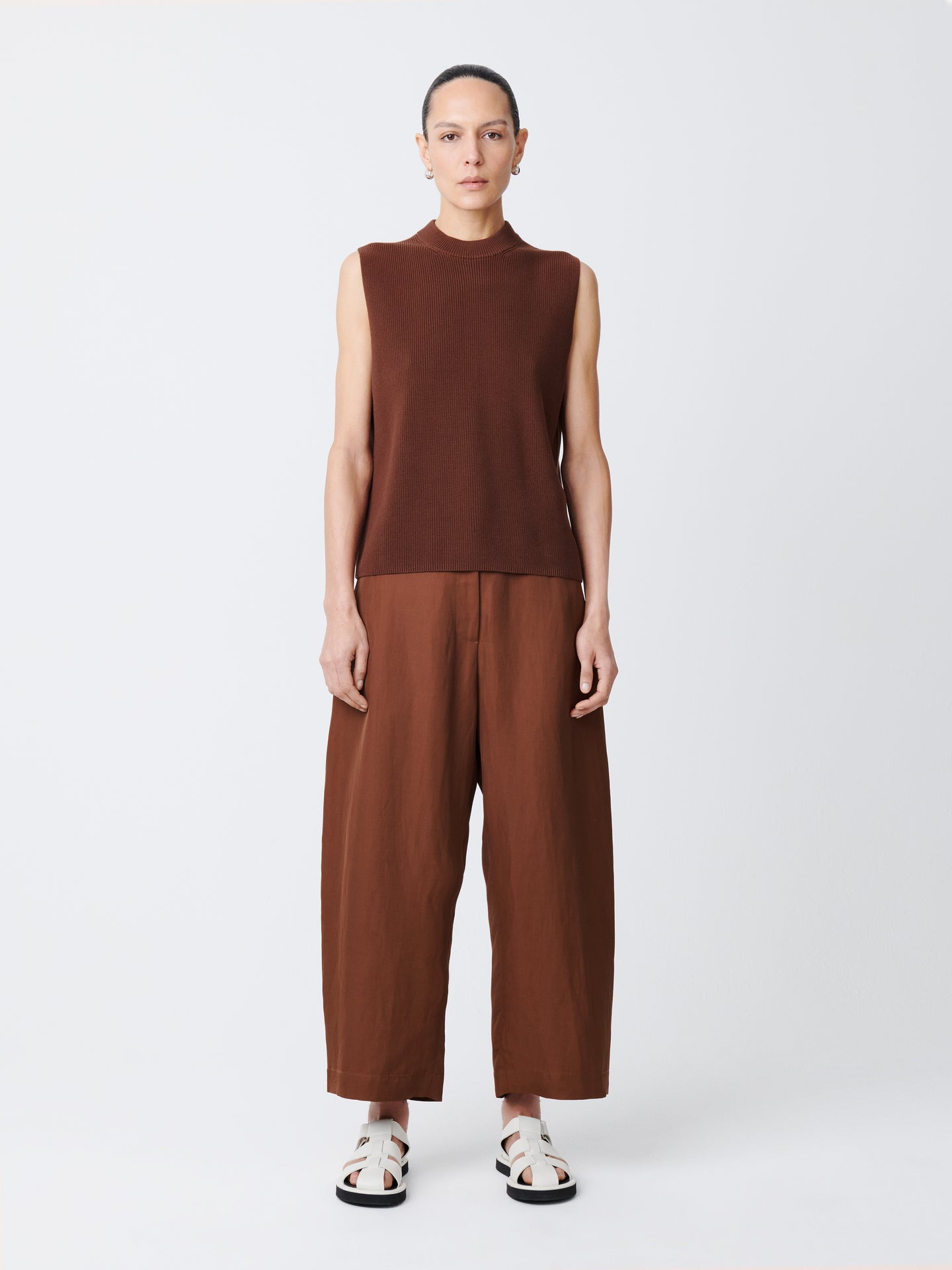 Chalco Pant in Carob Brown
