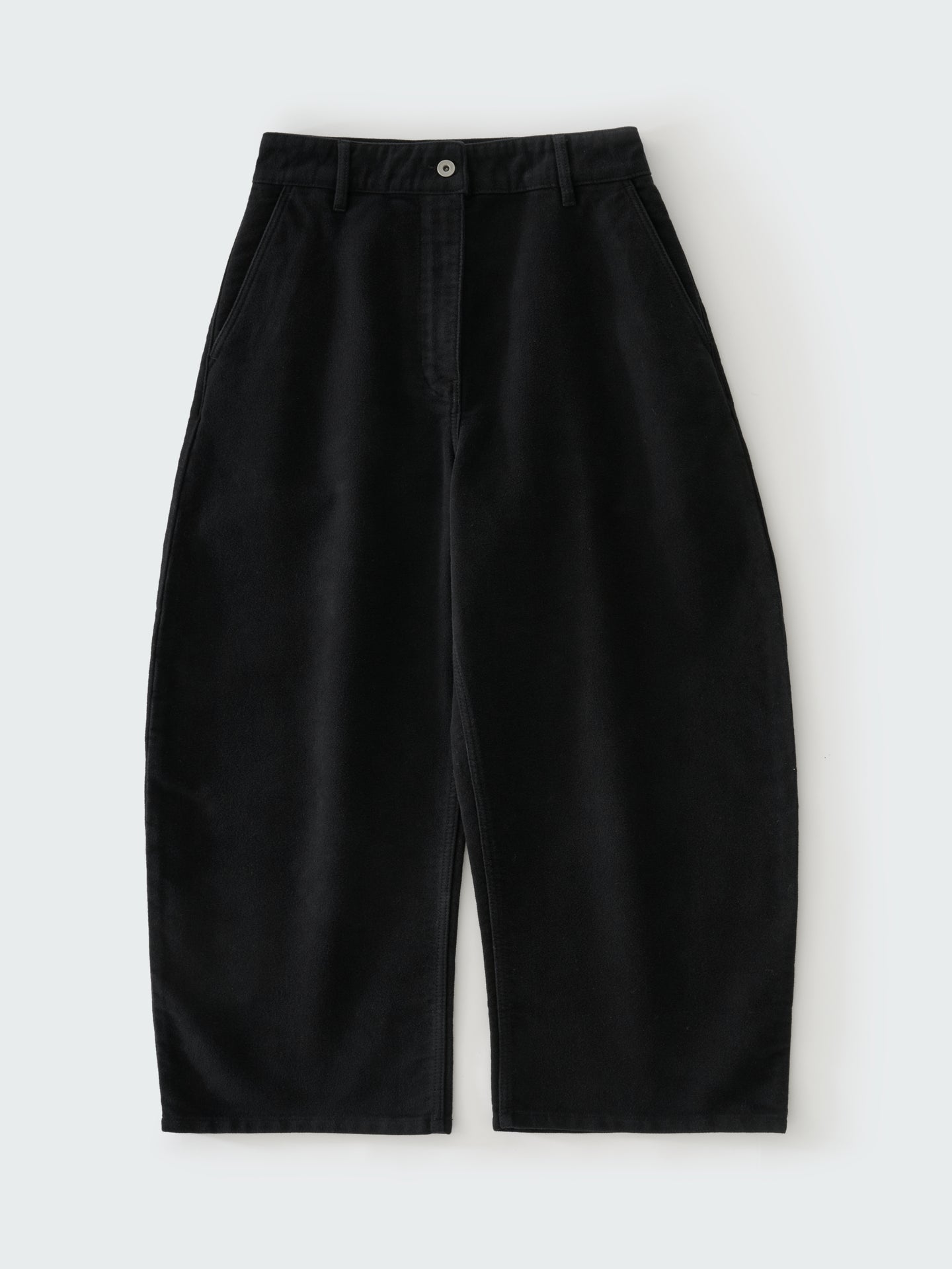 Chalco Molskin Wide Leg Pant in Black