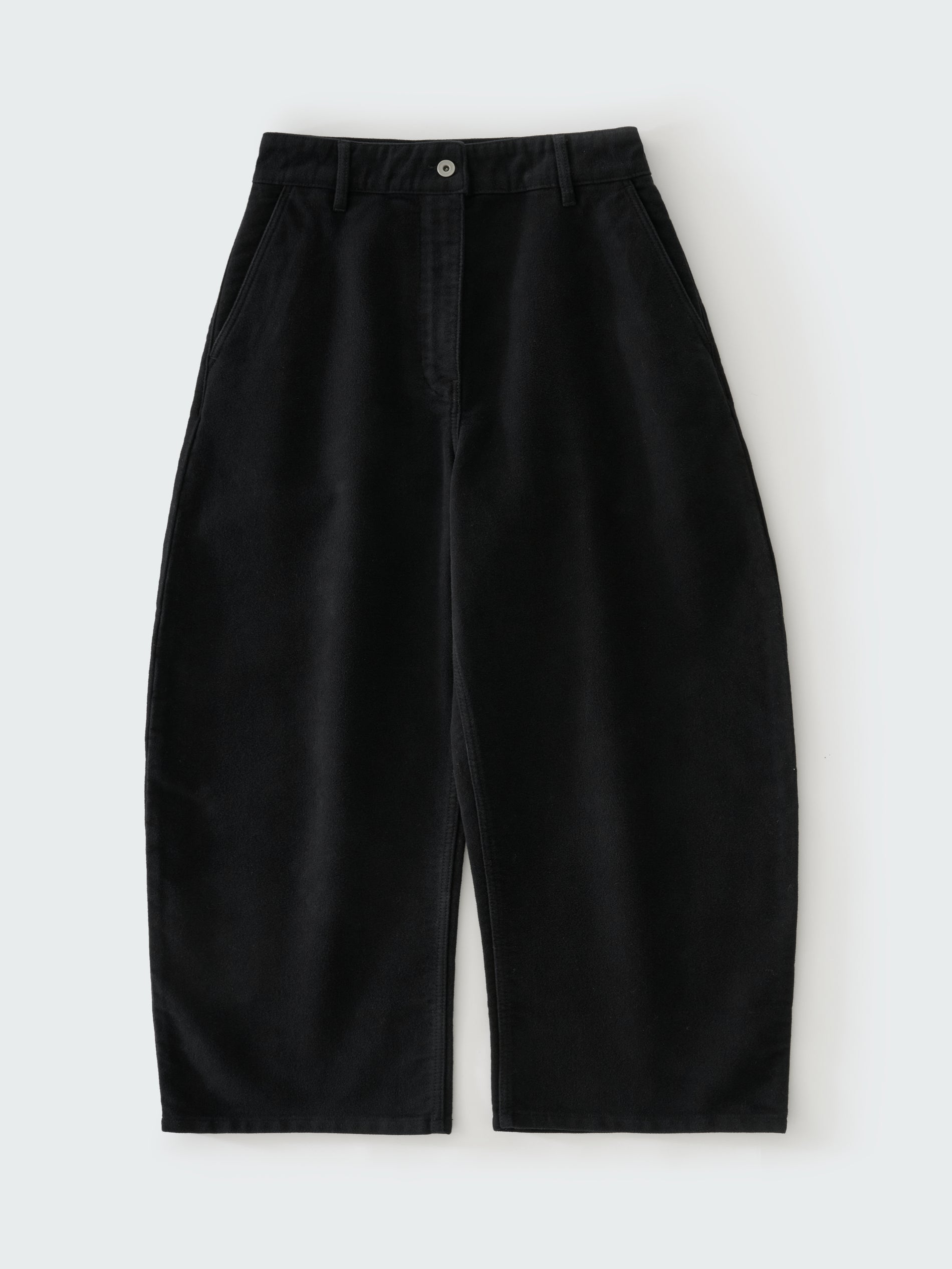 Chalco Molskin Wide Leg Pant in Black