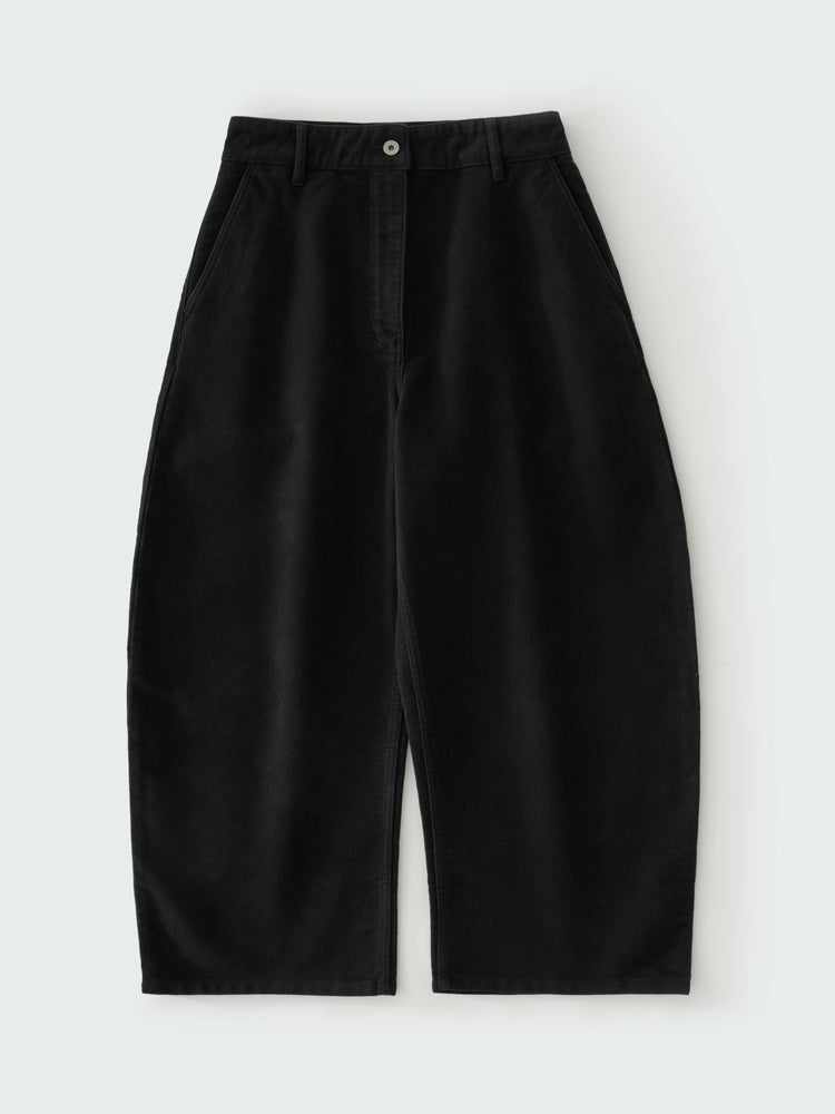 Chalco Molskin Wide Leg Pant in Black