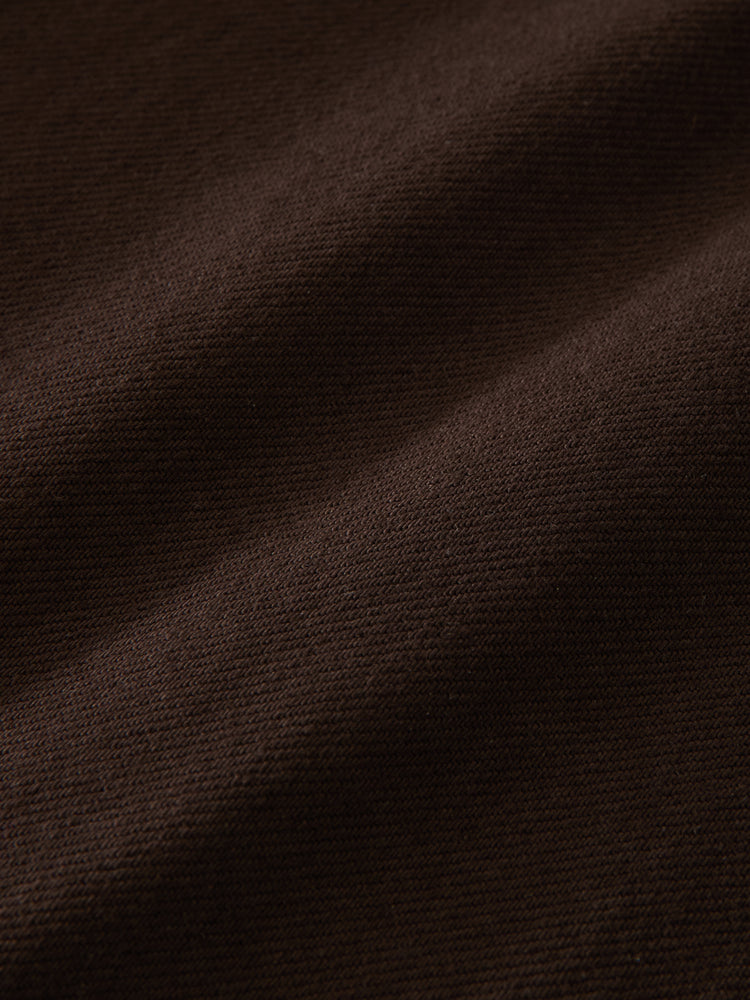 Chalco Wide Leg Denim Pant in Coffee