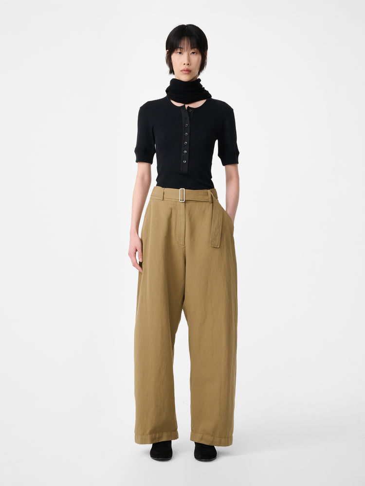 Chatto Belted Pant in Chino