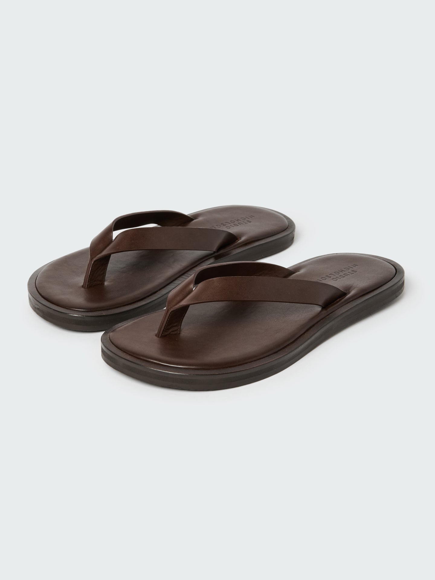 Women's Curren Leather Sandal in Cocoa