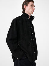 Men's Dash Suede Jacket in Black