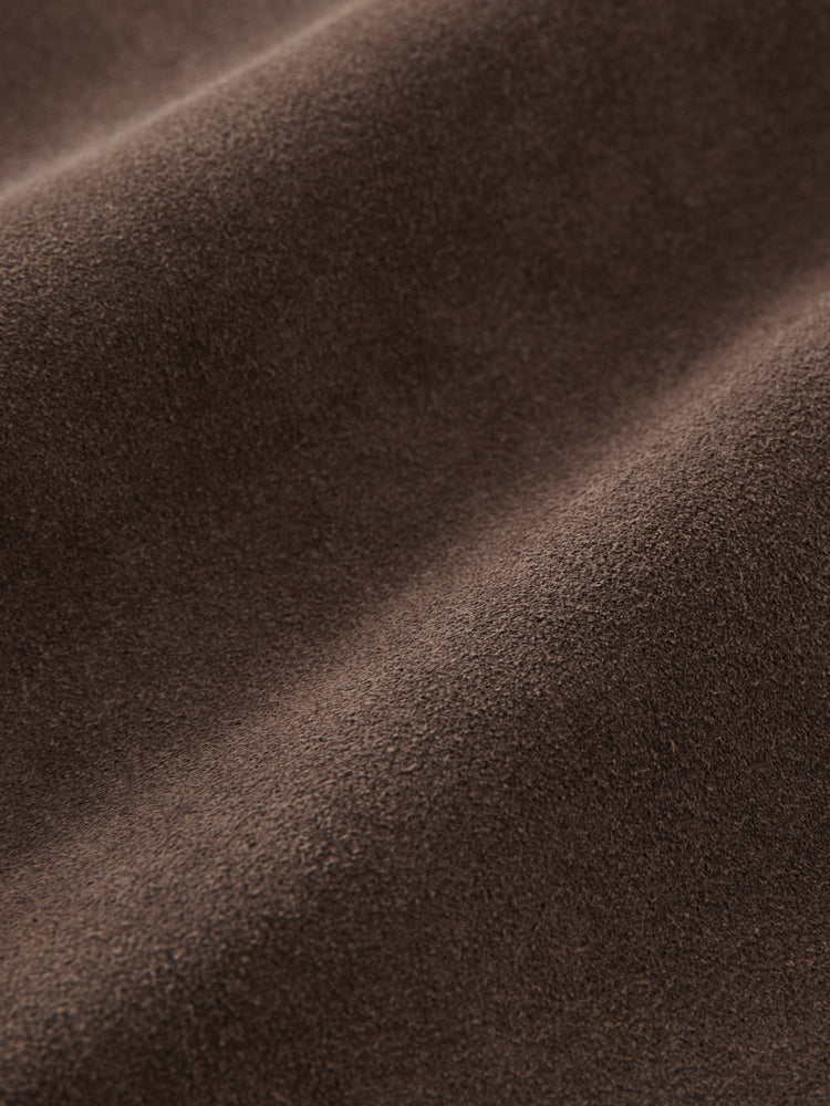 Men's Dash Suede Jacket in Grey