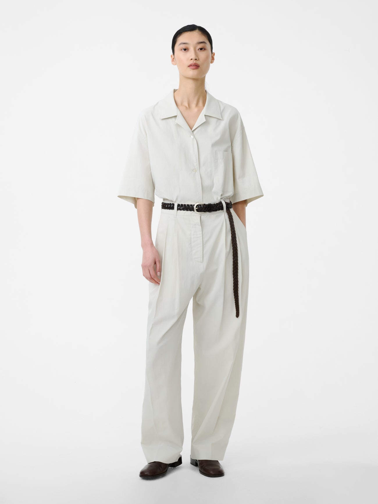 Delos Shirt in Bone - Studio Nicholson