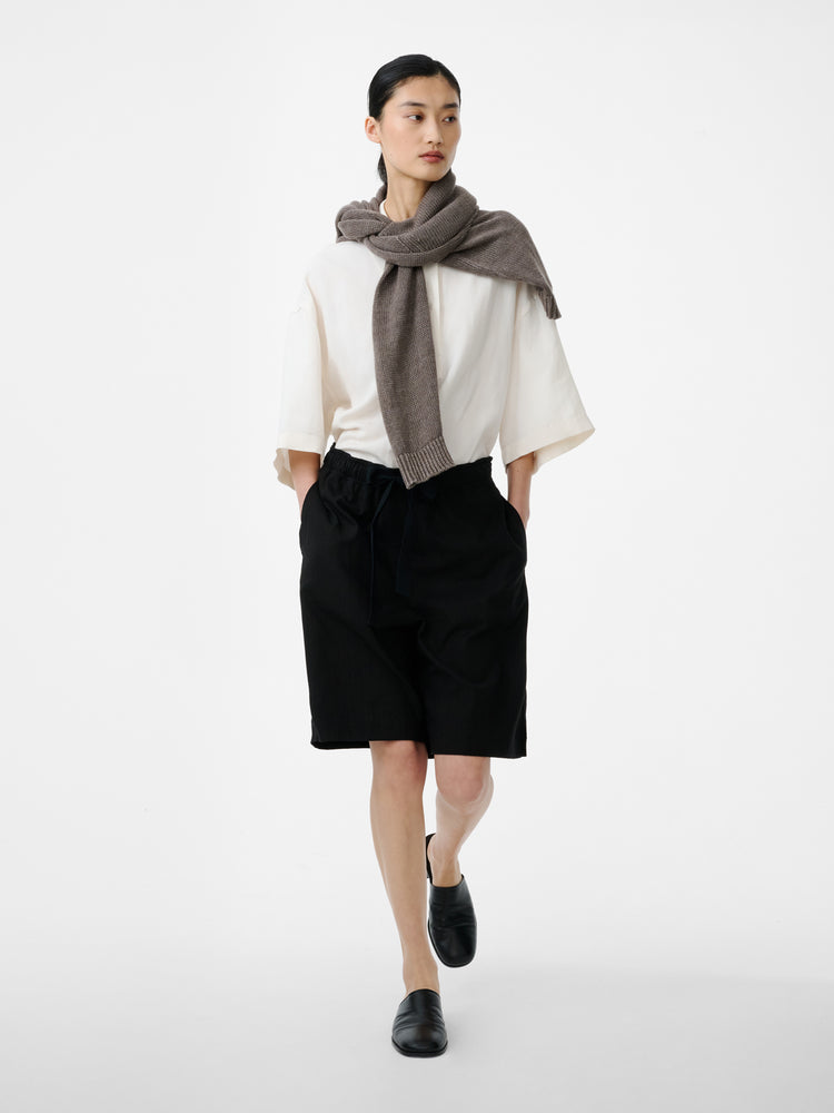 Demba Short in Black - Studio Nicholson