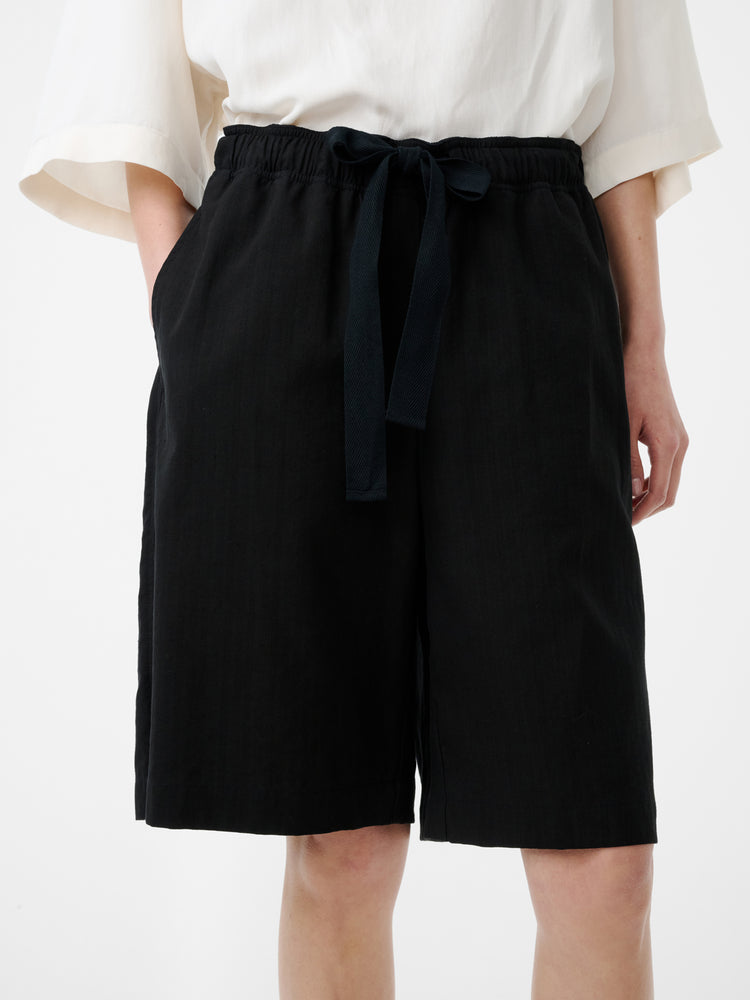 Demba Short in Black - Studio Nicholson
