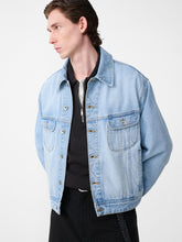 Derby Denim Jacket in Bleached Wash