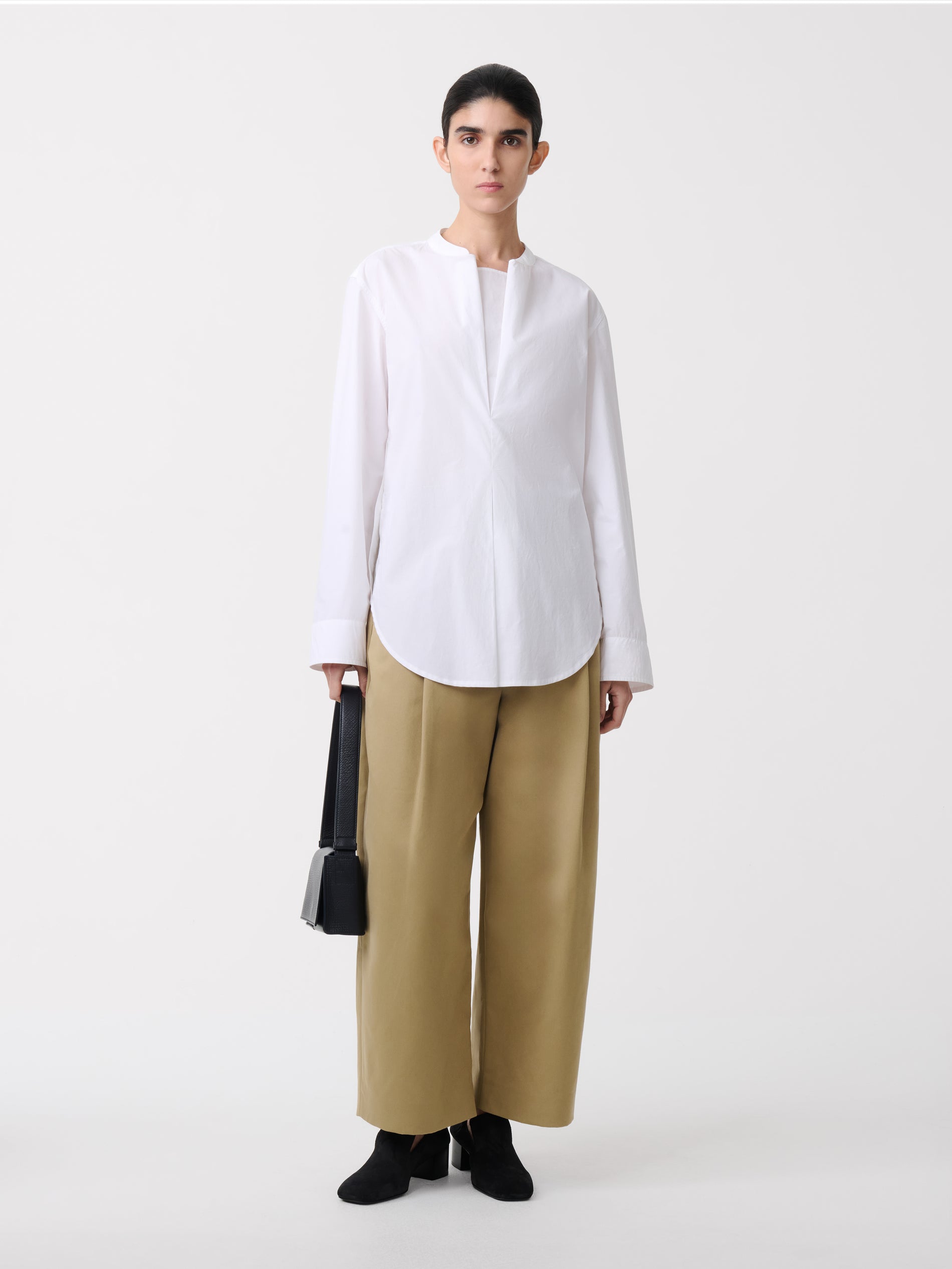 【税込?送料無料】 Volume Dordoni Pant Nicholson Studio | Trouser Tailored | Tan in パンツ