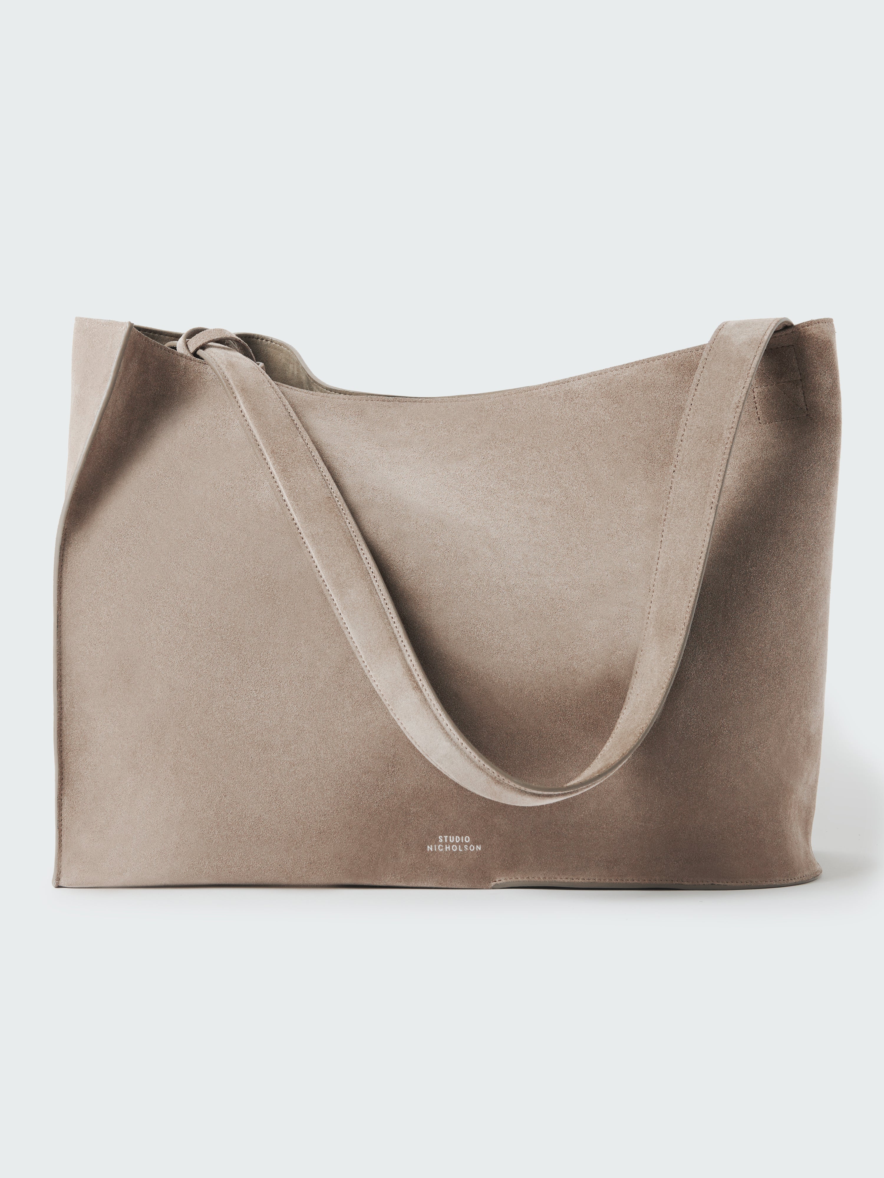 Studio Nicholson Doublet Suede Bag in Clay