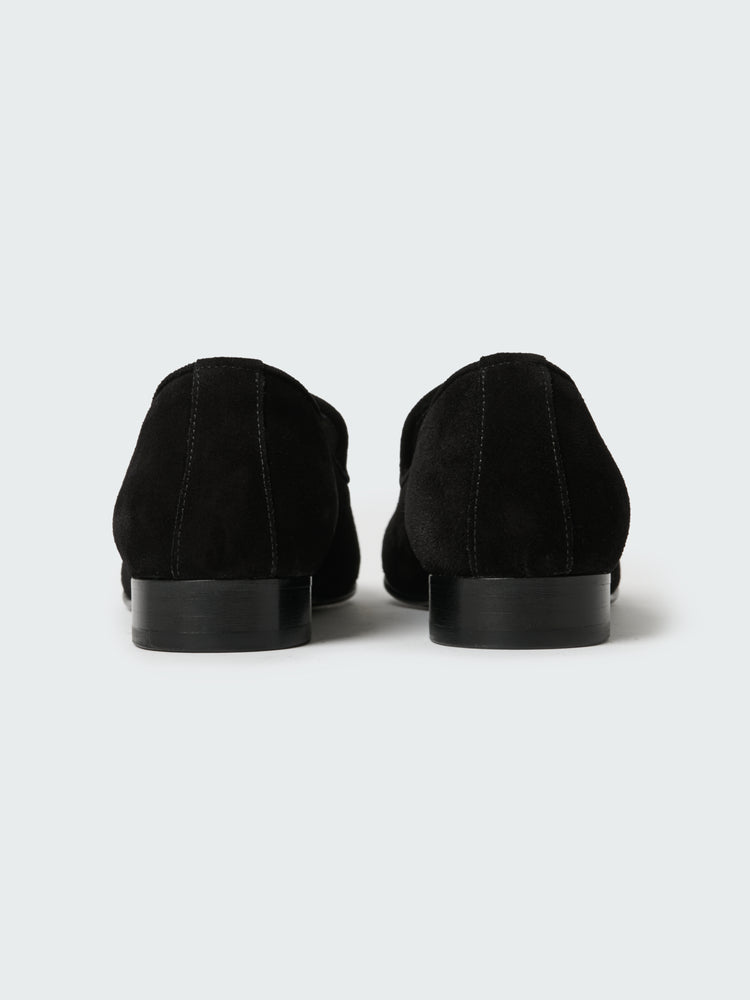 Elkann Suede Shoe in Black