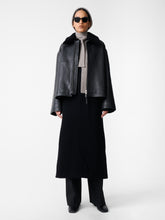 Erie Leather Jacket in Black