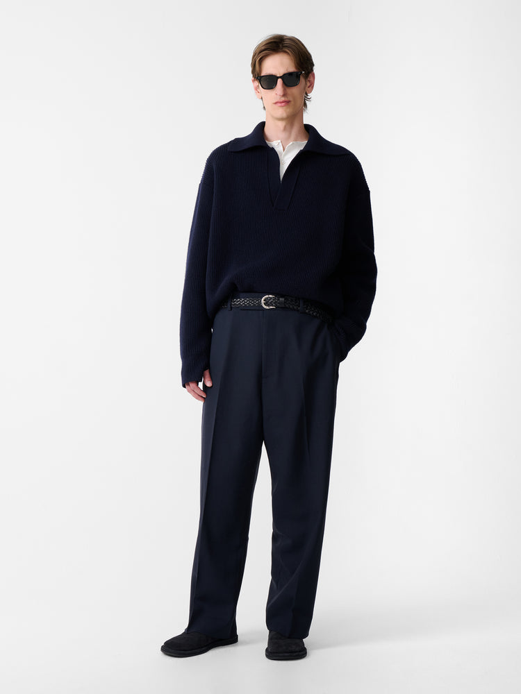 Ester Pant in Darkest Navy