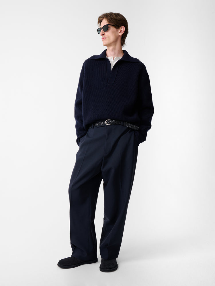 Ester Pant in Darkest Navy