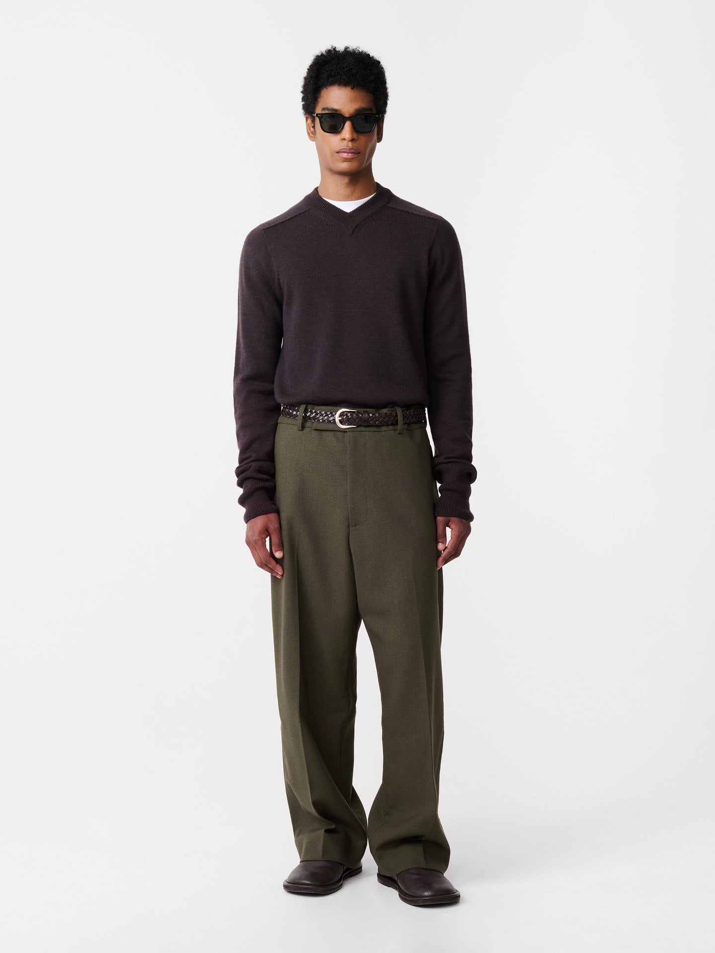 Ester Pant in Kelp