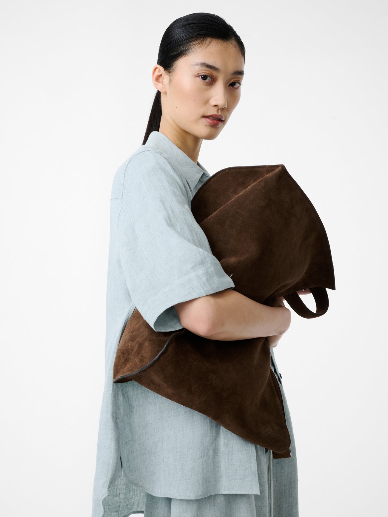 Estes Shirt in Spearmint - Studio Nicholson