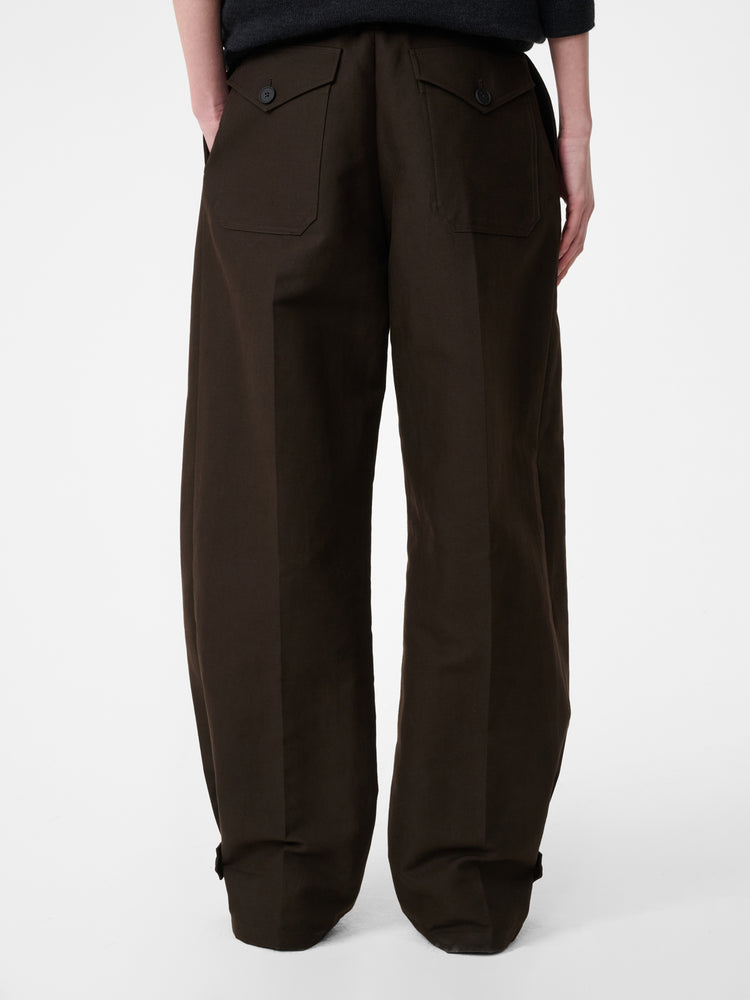 Faron Belted Pant in Malt
