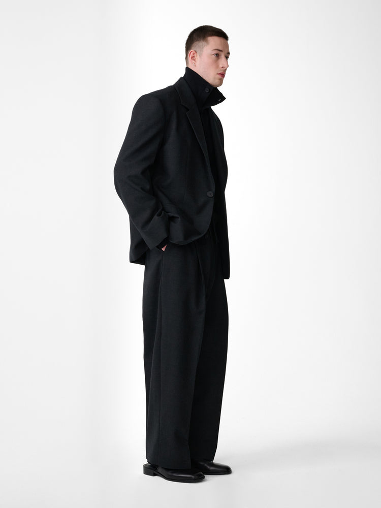 Fenn Wool Jacket in Flint