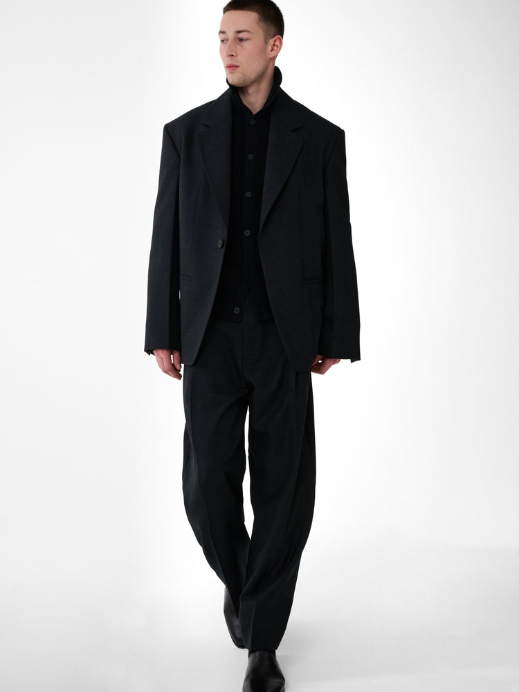 Fenn Wool Jacket in Flint