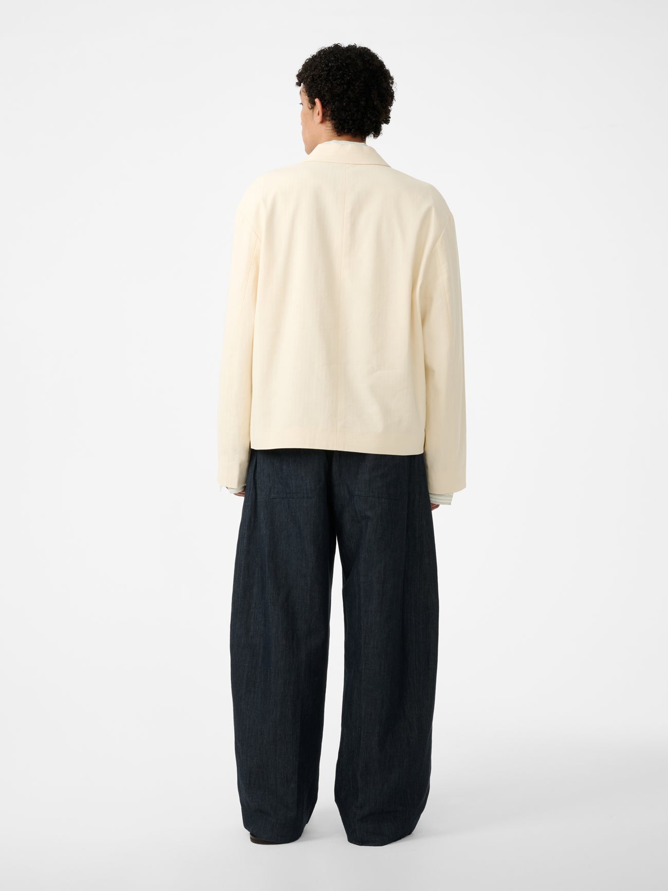 Ferro Jacket in Antique White - Studio Nicholson