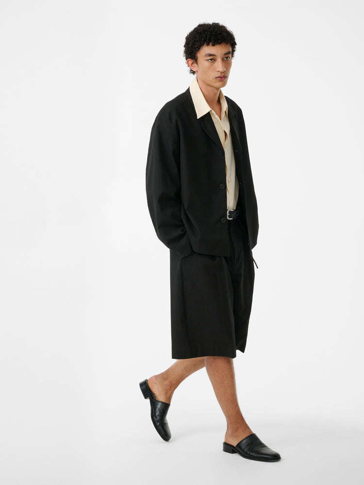 Fowld Short in Black - Studio Nicholson