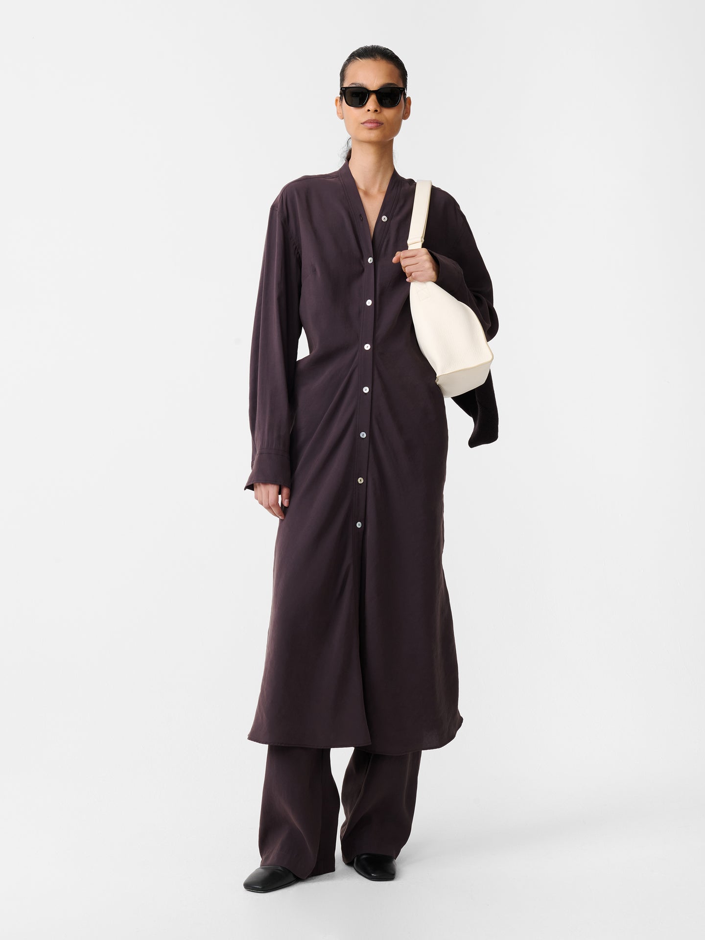 Fiore Dress in Yam