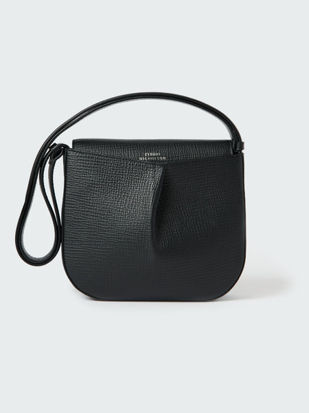 Fortuna Leather Bag in Black | Cross-Body Bag | Studio Nicholson